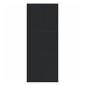 Arne & Bodil binnendeur ABD554 diep zwart afgelakt