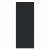 Arne & Bodil binnendeur ABD551 diep zwart afgelakt