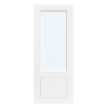 Arne & Bodil binnendeur ABT304 satijnglas - wit afgelakt