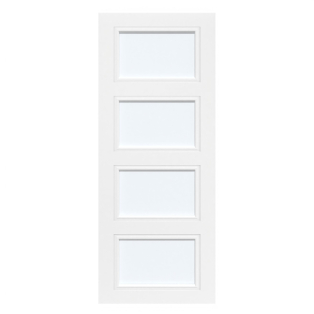 Arne & Bodil binnendeur ABT308 satijnglas - wit afgelakt