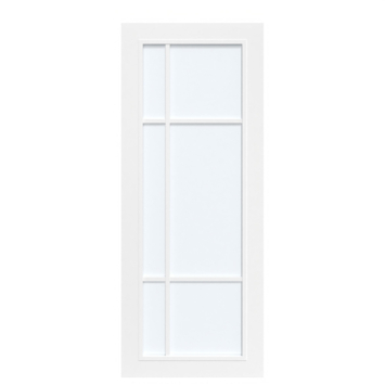 Arne & Bodil binnendeur ABD501 satijnglas - wit afgelakt