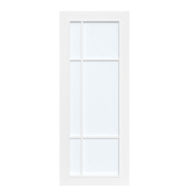 Arne & Bodil binnendeur ABD501 satijnglas - wit afgelakt
