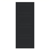 Arne & Bodil binnendeur ABT307 diep zwart afgelakt