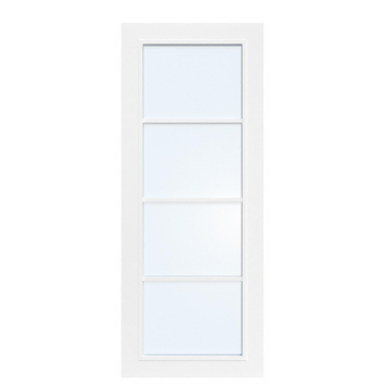 Arne & Bodil binnendeur ABD524 blank glas - wit afgelakt