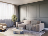 Cando sierlijstenset mdf 10x29 mm 120x70 cm