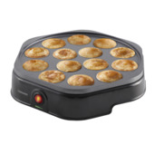 Tomado TPP1400B - Elektrische poffertjesmaker - Poffertjespan - 14 stuks - PFAS vrij