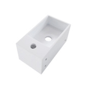 Marho Silara fontein rechts mat wit composiet