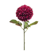 Dahlia pompom spray XL 77cm