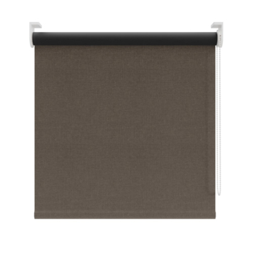 KARWEI rolgordijn gewoon raam 28202 bruin structuur verduisterend op maat