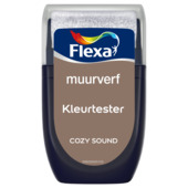 Flexa Creations 2026 muurverf kleurtester mat cozy sound 30ml