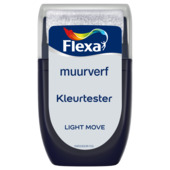 Flexa Creations 2026 muurverf kleurtester mat light move 30 ml