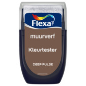 Flexa Creations 2026 muurverf kleurtester mat deep pulse 30ml