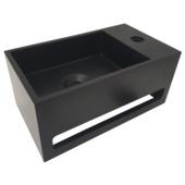 Marho Silara fontein rechts mat zwart composiet