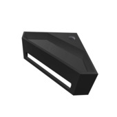 Marho Silara hoekfontein mat zwart composiet