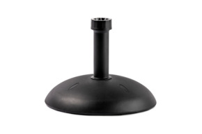 Handson parasolvoet kunststof 25 kg zwart rond