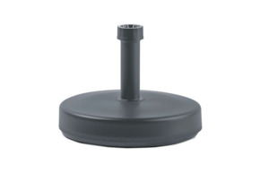 Handson parasolvoet vulbaar basic grijs rond 46 x 46 x 39 cm