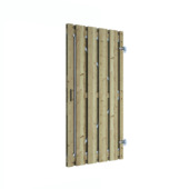 Tuindeur grenen ± 180x100 cm op frame