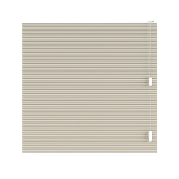 KARWEI dubbel plisségordijn draaikiepraam 28630 zand verduisterend op maat