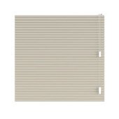 KARWEI dubbel plisségordijn draaikiepraam 28630 zand verduisterend op maat