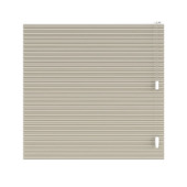 KARWEI dubbel plisségordijn draaikiepraam 28631 licht taupe verduisterend op maat