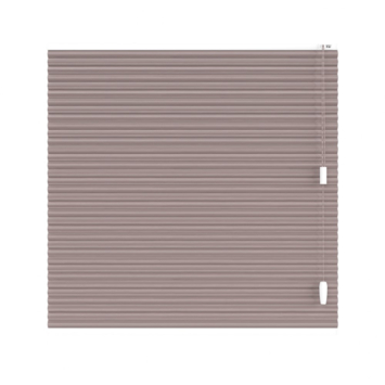 KARWEI dubbel plisségordijn gewoon raam 28653 poeder roze lichtdoorlatend op maat