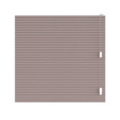 KARWEI dubbel plisségordijn gewoon raam 28653 poeder roze lichtdoorlatend op maat