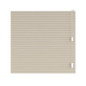 KARWEI dubbel plisségordijn gewoon raam 28651 off-white lichtdoorlatend op maat