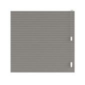 KARWEI dubbel plisségordijn draaikiepraam 28658 vergrijsd bruin lichtdoorlatend op maat