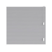 KARWEI dubbel plisségordijn draaikiepraam 28635 lichtgrijs verduisterend op maat