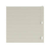 KARWEI dubbel plisségordijn gewoon raam 28637 off-white verduisterend op maat