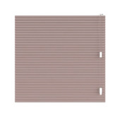 KARWEI dubbel plisségordijn gewoon raam 28646 vergrijsd roze verduisterend op maat