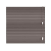 KARWEI dubbel plisségordijn gewoon raam 28634 vergrijsd bruin verduisterend op maat