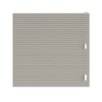 KARWEI dubbel plisségordijn gewoon raam 28667 grijs groen lichtdoorlatend op maat