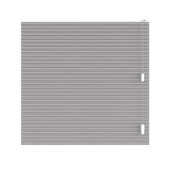 KARWEI dubbel plisségordijn draaikiepraam 28657 grijs lichtdoorlatend op maat