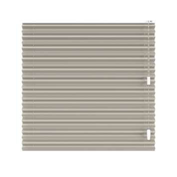 KARWEI enkel plisségordijn draaikiepraam 28607 zand transparant op maat