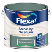 Flexa Strak op de Muur muurverf mat eucalyptusgroen 2,5 liter