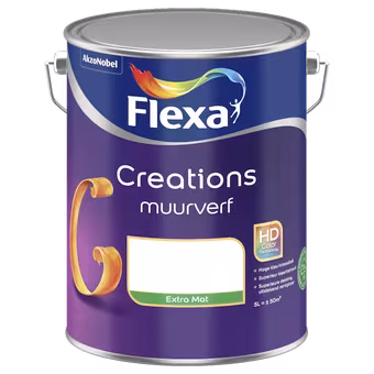Flexa Creations muurverf extra mat 5 liter