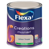 Flexa Creations muurverf extra mat urban taupe 1 liter