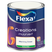 Flexa Creations muurverf extra mat morning snow 1 liter