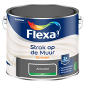 Flexa Strak op de Muur muurverf mat antraciet 2,5 liter