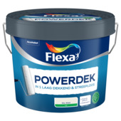 Flexa Powerdek muurverf mat RAL 9010 gebroken wit 2,5 liter