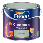 Flexa Creations muurverf early dew extra mat 2,5 liter