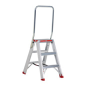Altrex dubbel oploopbare trap Sierra Prof 2x3 treden