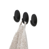 Tiger haak Baseline set van 3 zwart zelfklevend