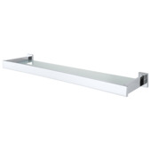 Haceka Edge planchet glas chroom 60 cm