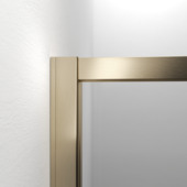 Sealskin Verbredingsprofiel Contour 1 cm breed & 200 cm hoog Goud geborsteld