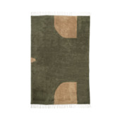 Theo-Bert Pot vloerkleed groen/creme 200 x 300 cm