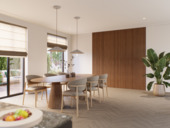 Lattenwand Decowall Acoustic Advanced ton sur ton rustiek eiken 260x30cm, 2 stuks (1.56m²)