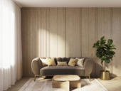 Decowall Elements afwerkingslat natuur eiken 260x4cm 12mm