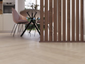 Roomdivider profiel schuin 45° walnoot 2 stuks